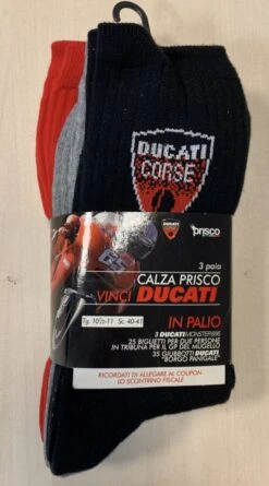 Calza Spugna Uomo Corta Ducati By Prisco Outlet