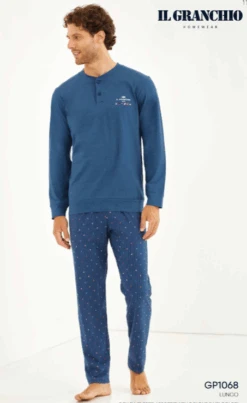 Pigiama Uomo Lungo IL GRANCHIO 1068
