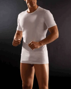 Maglia Uomo T-Shirt Girocollo Filo Di Scozia Cagi 1318 5 Maglia Uomo T-Shirt Girocollo Filo Di Scozia Cagi 1318 -Sconto Enrico Coveri 1318