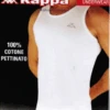 Canottiera Uomo 100% Cotone Pettinato Kappa 1325 -Sconto Enrico Coveri 1325