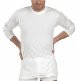 Maglia Uomo Manica Lunga 100% Cotone Mercerizzato Felis 1384