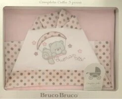 Completo Lenzuolo Culla Bruco Bruco By Ellepi 1603 5 Completo Lenzuolo Culla Bruco Bruco By Ellepi 1603 -Sconto Enrico Coveri 1603 r