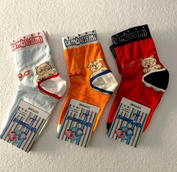 Calzino Baby Neonato Cotone Bimbissimi 2010 3 Calzino Baby Neonato Cotone Bimbissimi 2010