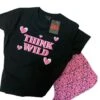 Pigiama Donna Corto 100% Cotone THINK PINK 2010 Outlet