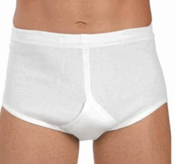 Slip Uomo Aperto Classico 100% Cotone Costina FELIS 202