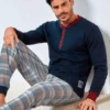Pigiama Uomo Cotone Pesante Enrico Coveri 2097 Special Price