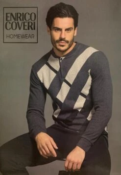 Pigiama Uomo Felpa Punto Milano Enrico Coveri 2106