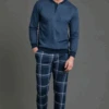 Pigiama Uomo Felpa Punto Milano Enrico Coveri 2118