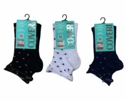 Enrico Coveri Calzino Donna Corto Cotone Mercerizzato Coveri Papaya 237