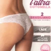 Slip Donna Brasialiano Pizzo Cotonella CD284 -Sconto Enrico Coveri 284 1