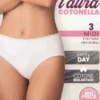 Slip Donna Midi Cotone Elasticizzato Cotonella CD293