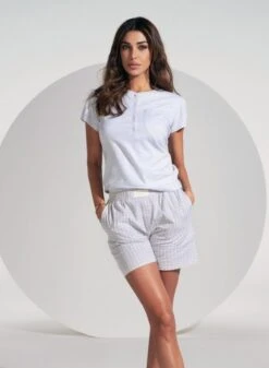 Pigiama Donna Corto Cotone Jadea Home 3145