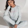 Tuta Donna Cotone Garzato Jadea Home 3150 -Sconto Enrico Coveri 3150 2