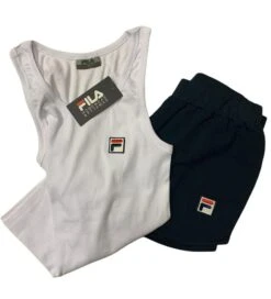 Completo Donna Canottiera Fila 4048 Pezzo Unico Campionario -Sconto Enrico Coveri 4048