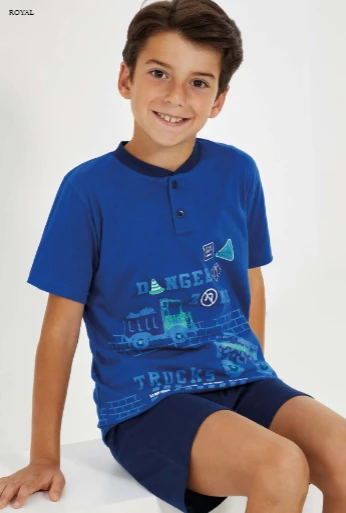 Pigiama Bambino Corto Il GRANCHIETTO 4059 3 Pigiama Bambino Corto Il GRANCHIETTO 4059