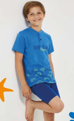 Pigiama Bambino Corto Il GRANCHIETTO 4061