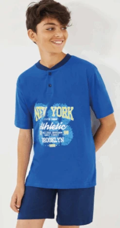 Pigiama Ragazzo Corto Il GRANCHIETTO 4082