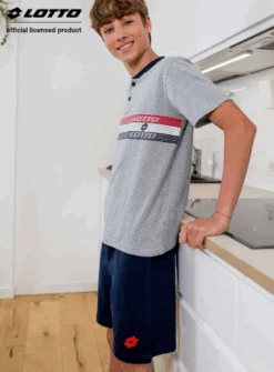 Pigiama Ragazzo Corto Cotone Jersey Lotto 4125 Outlet