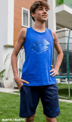 Completo Ragazzo Canottiera Corto Lotto Sport 4131 Outlet