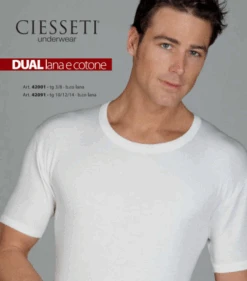 Maglia Uomo Girocollo M/M Lanacotone Ciesseti 42001
