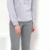 Pigiama Donna Lungo 100% Cotone Jersey Il Granchio Lady 421 Special Price