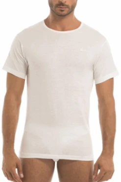 Maglia Uomo Mezza Manica Girocollo 100% Cotone Garda 044