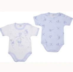 Body Neonato Mezza Manica 100% Cotone Ellepi 4720 -Sconto Enrico Coveri 4720