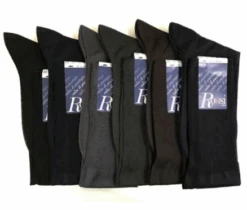 Calzino Lungo Uomo Filo Di Scozia Rossi 491