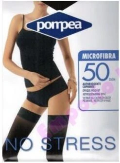 Calza Autoreggente Pompea Microfibra 50