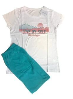 Completo Donna Corto 100% Cotone IL GRANCHIO Lady 5051 Outlet