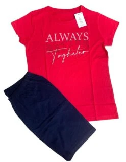 Completo Donna Corto 100% Cotone IL GRANCHIO Lady 5053