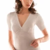 Maglia Donna Mezza Manica Forma Seno Lana Liabel 51 496