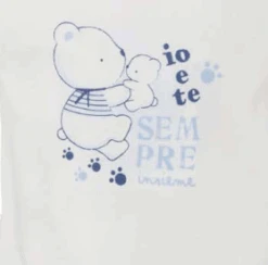 Body Neonato Canottiera 100% Cotone Ellepi 5157 -Sconto Enrico Coveri 5157