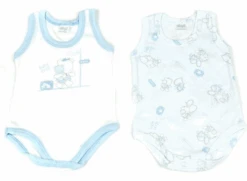 Body Neonato Canottiera 100% Cotone Ellepi 5157
