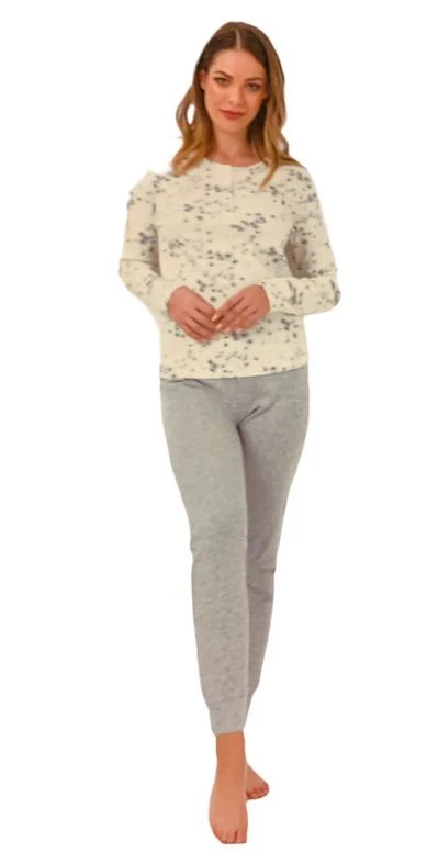 Pigiama Donna Calibrato 100% Caldo Cotone Il Granchio 6007/C 4 Pigiama Donna Calibrato 100% Caldo Cotone Il Granchio 6007/C - immagine 2