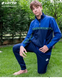 Tuta Ragazzo Cotone Garzato Lotto Sport 6025 Outlet