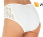 Slip Donna Midi Cotone Modal E Pizzo Nottingham 6102 4 Slip Donna Midi Cotone Modal E Pizzo Nottingham 6102 - immagine 2