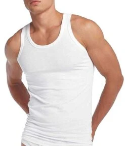 Canottiera Uomo Spalla Larga Cotone Elasticizzato Navigare 572