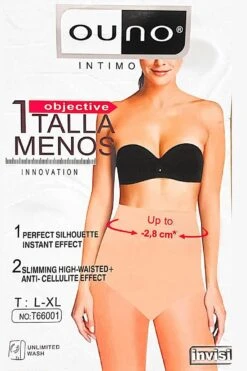 Guaina Donna Riducente Invisibile Perizoma Ouno 66001