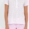 Pigiama Donna Corto 100% Cotone Linclalor 74183 Prezzo Promozionale -Sconto Enrico Coveri 74183