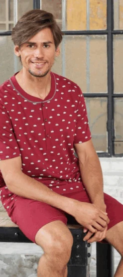 Pigiama Uomo Corto 100% Cotone You365 74388