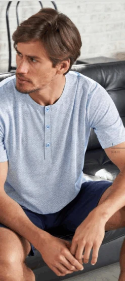 Pigiama Uomo Corto 100% Cotone You365 74549