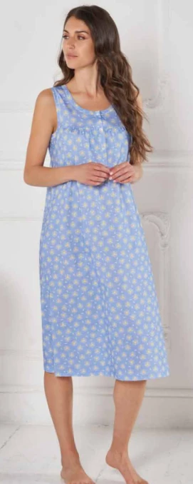 Camicia Da Notte Spalla Larga 100% Cotone Jersey Linclalor 74476 3 Camicia Da Notte Spalla Larga 100% Cotone Jersey Linclalor 74476