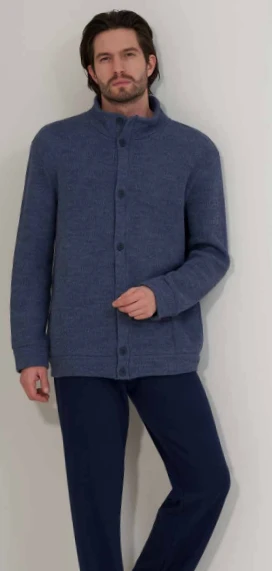 Giacca Uomo Da Camera Cotone Felpa You365 77667 3 Giacca Uomo Da Camera Cotone Felpa You365 77667