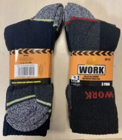 Calza Spugna Uomo Corta Da Lavoro Antinfortunistica Work 3070