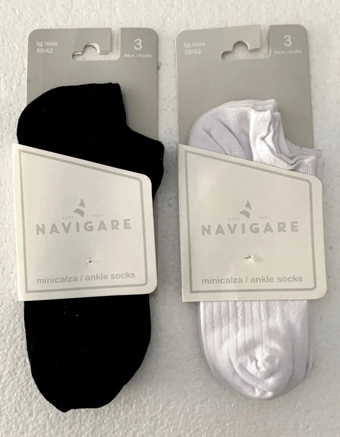 Calzino Mini Uomo/Donna Fantasmino Pariscarpa Navigare 3 Calzino Mini Uomo/Donna Fantasmino Pariscarpa Navigare