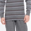 Pigiama Uomo 100% Cotone Caldo Interlock Karelpiu' 9122