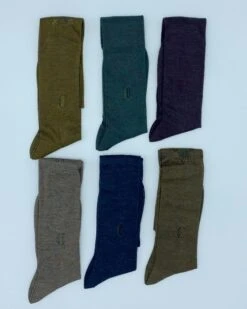 Calza Uomo Lunga Lana 50% Rasata Le Cobar B