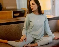 Pigiama Donna Fila 4068 Cotone Caldo Invernale 7 Pigiama Donna Fila 4068 Cotone Caldo Invernale -Sconto Enrico Coveri b4067