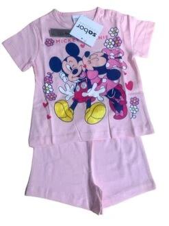 Disney Completo Neonata Cotone 100% Mickey E Minnie